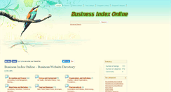 Desktop Screenshot of businessindexonline.com